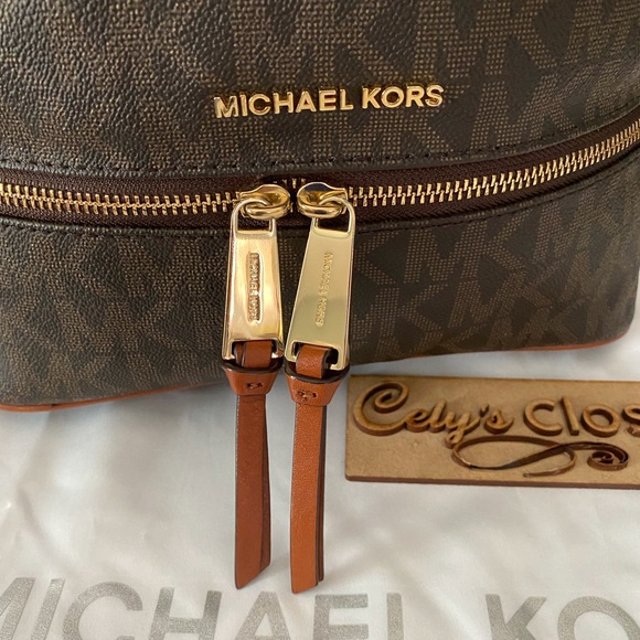 Michael Kors Rhea Medium Backpack - Picture 8 of 10